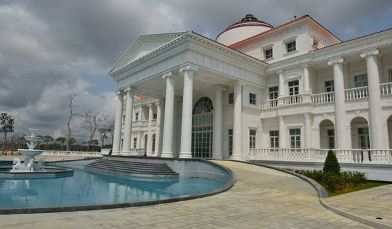 Delux villa with white marble in EG of Africa completed